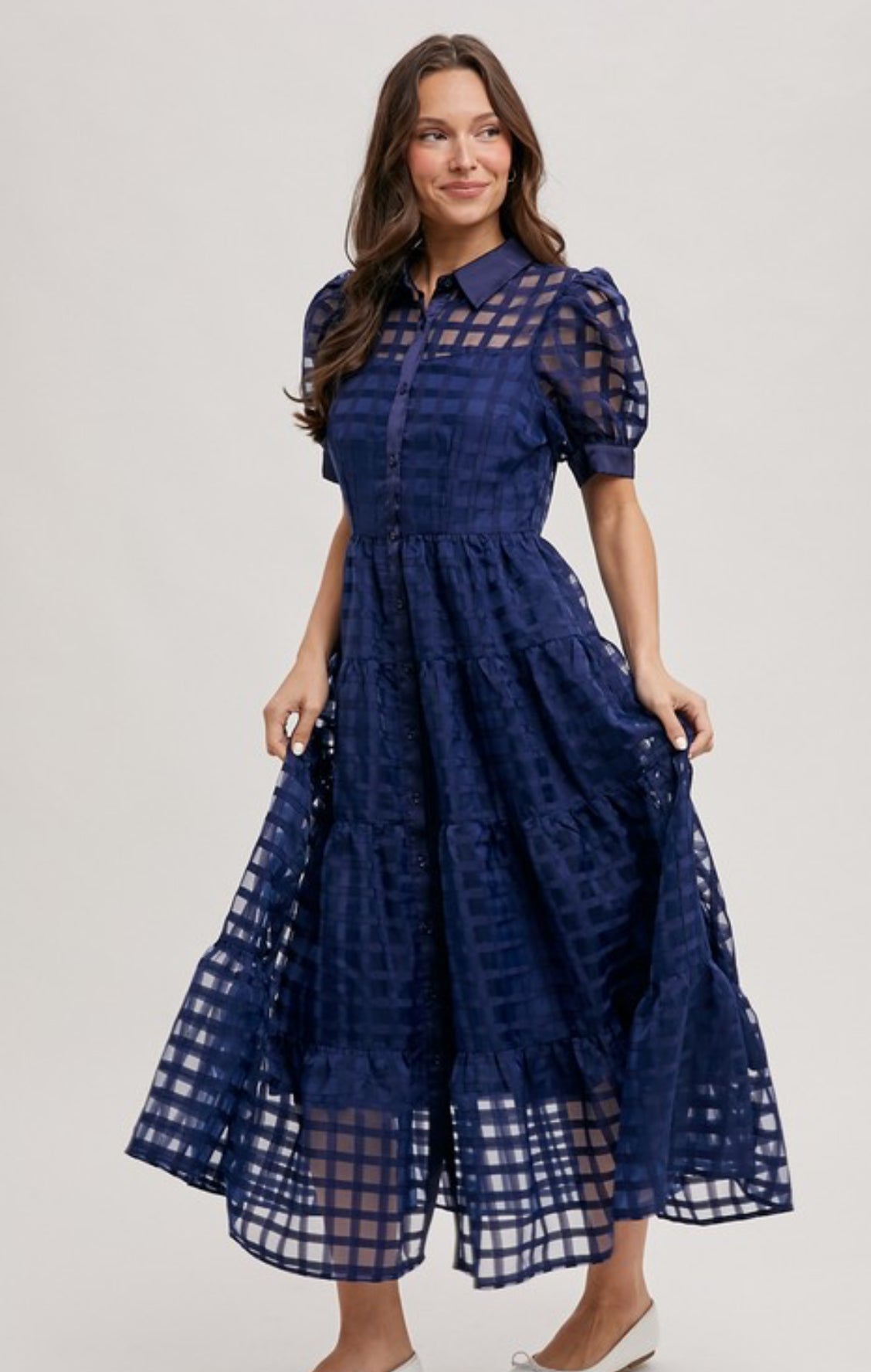 Off the Grid Midi Dress
