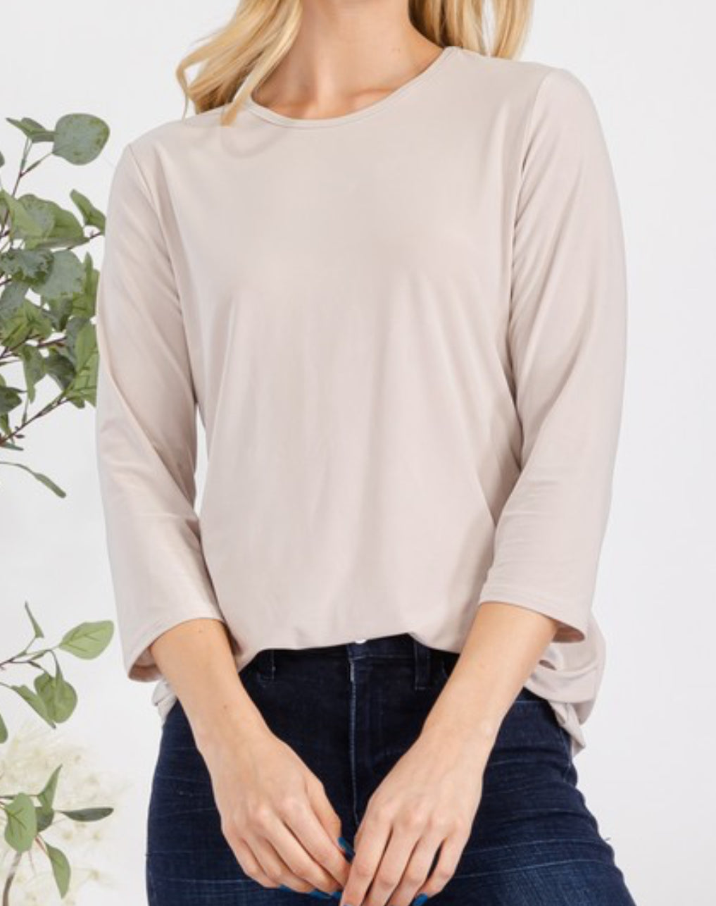Kiki Layering Top Khaki