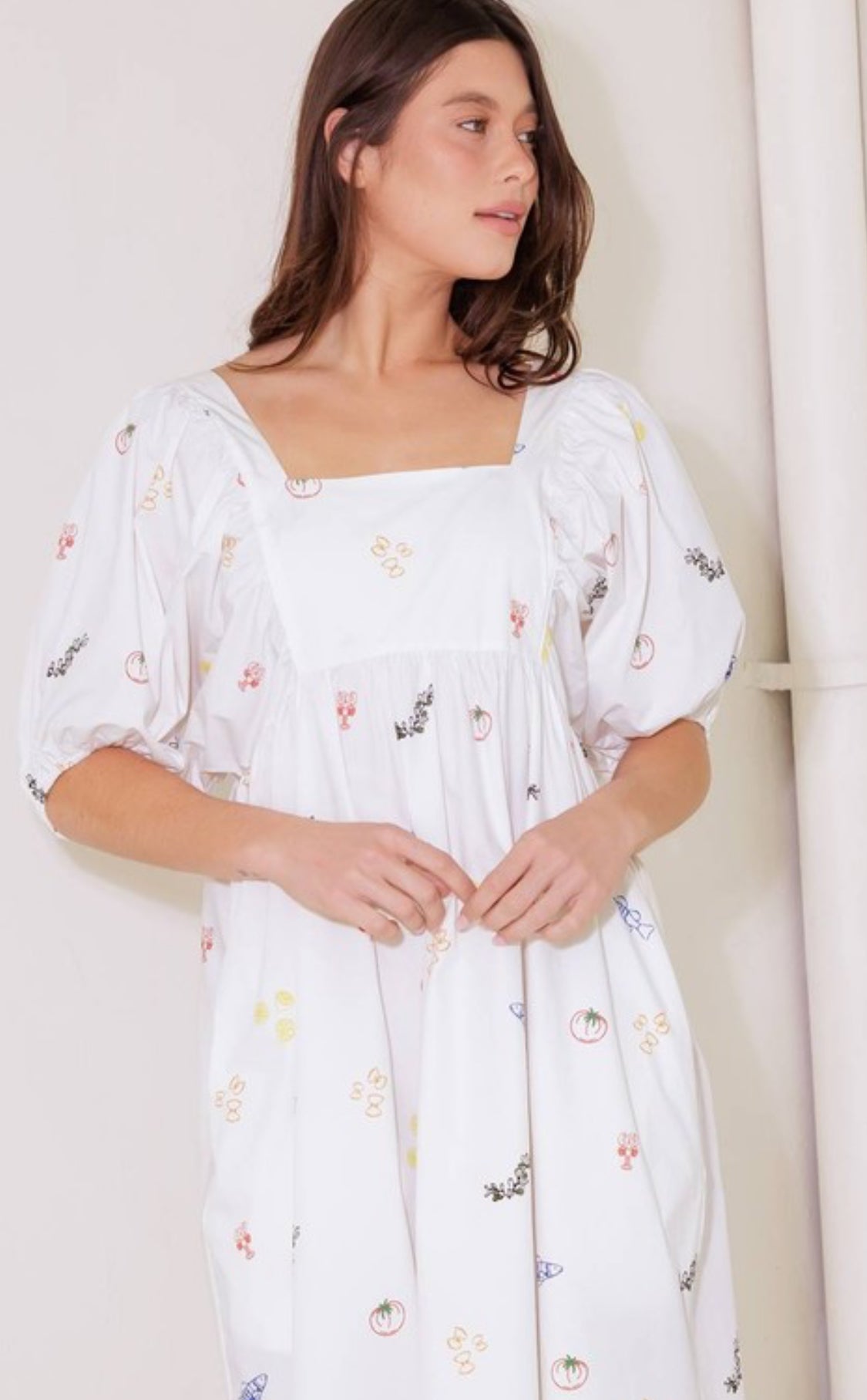 Italian Summer Midi Dress
