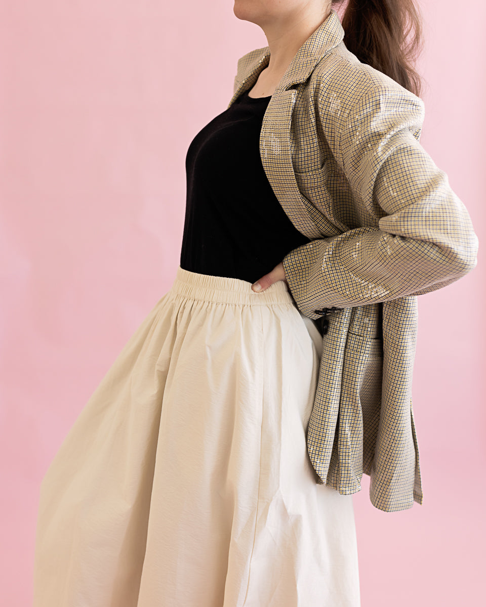 Hadley Sequin Oversized Blazer