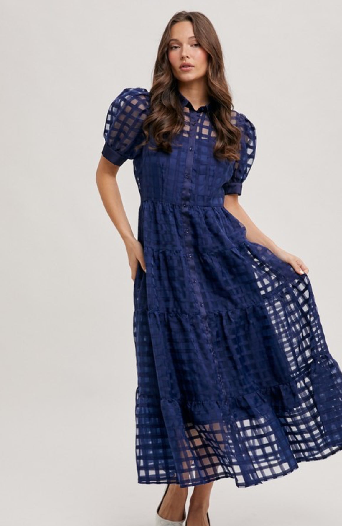 Off the Grid Midi Dress