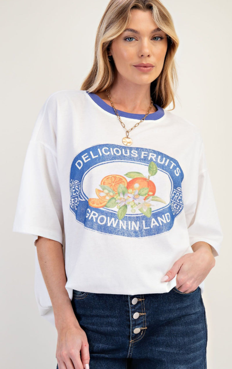Delicious Fruits Graphic Tee