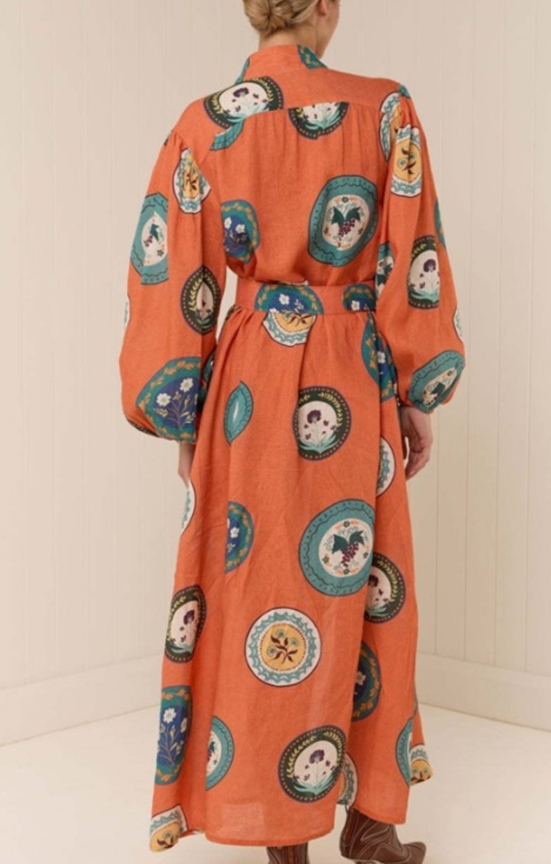 Flower Medallions Dress