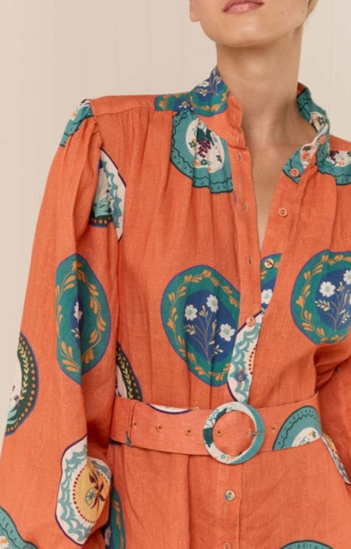 Flower Medallions Dress