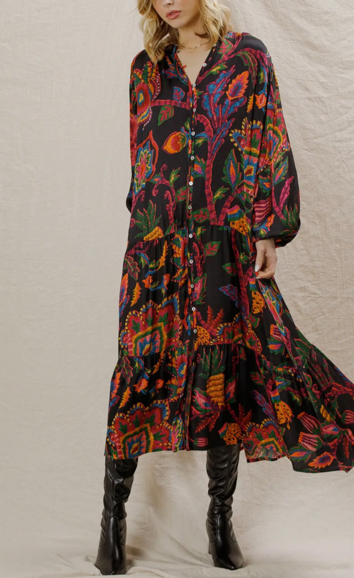 Tropic Waves Dress