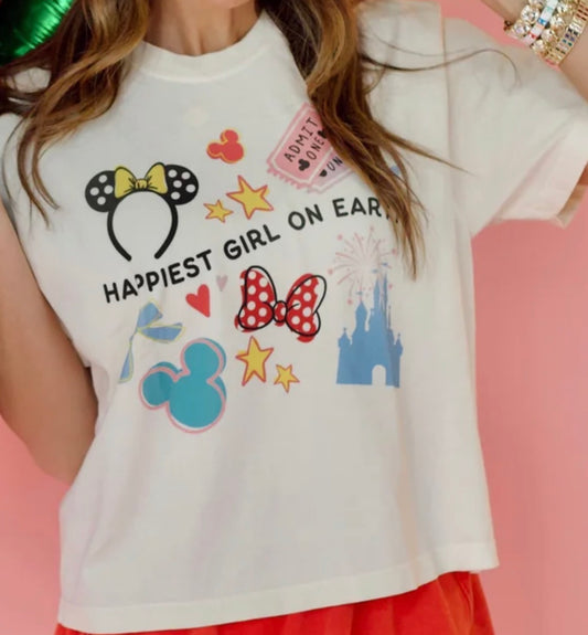 Happiest Girl Tee