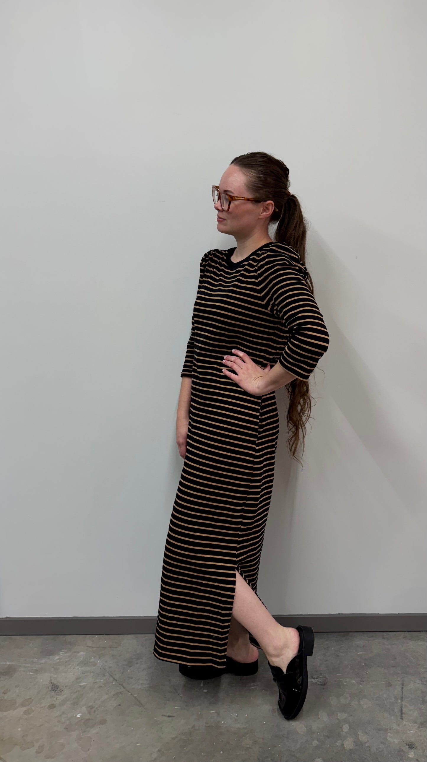 Kick Back Midi Dress