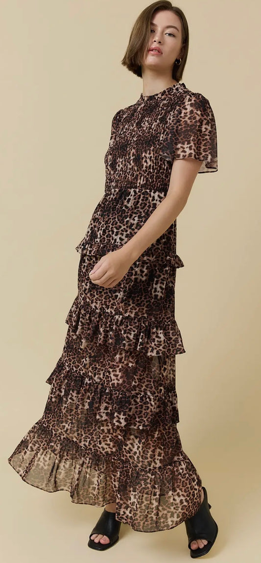 Leopard Royale Evening Dress