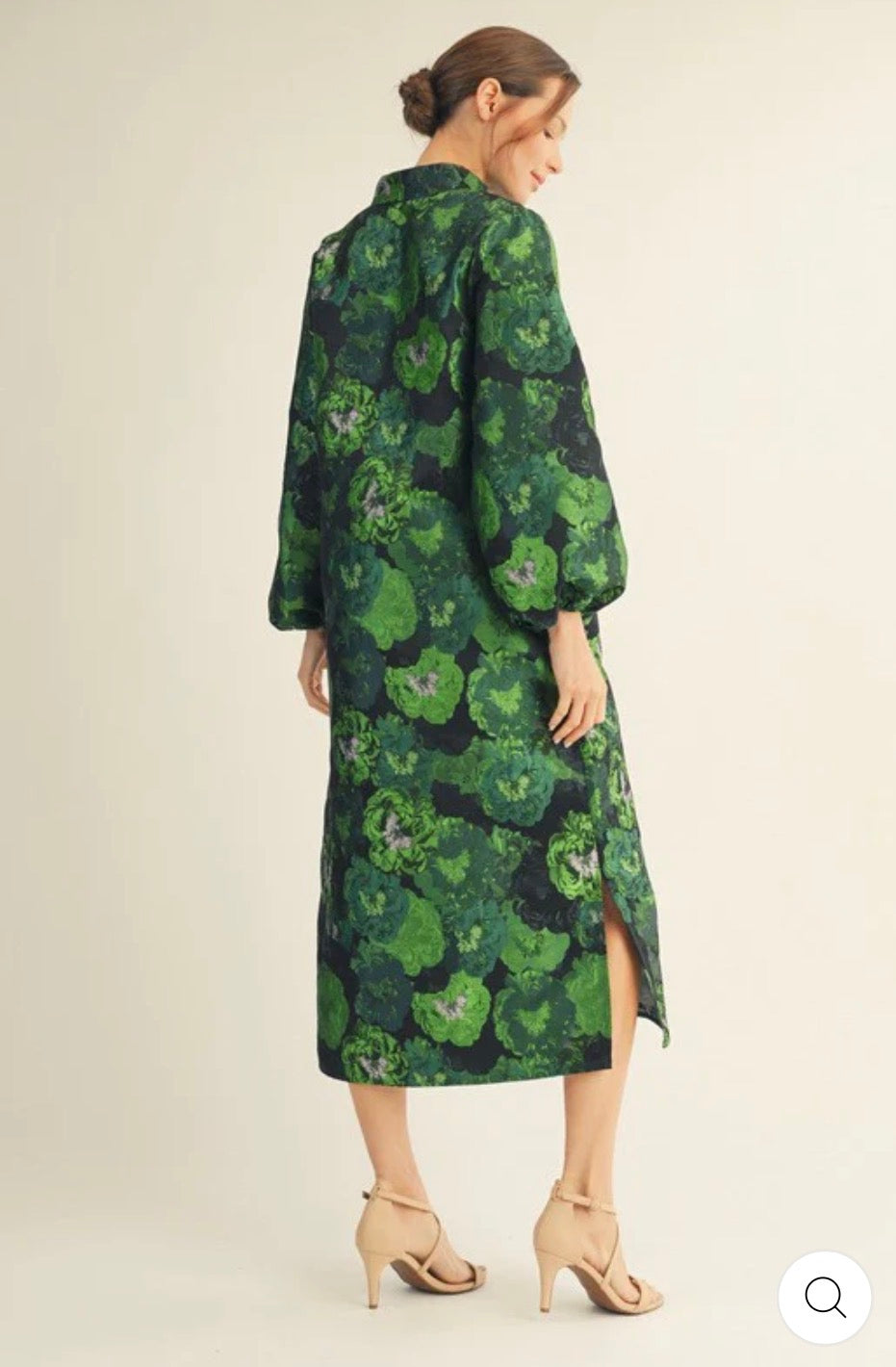 Uptown at Night Dress in Grove Pine